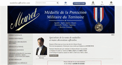 Desktop Screenshot of medailles-officielles.com